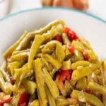 خوراک لوبیا‌سبزبدون گوشت